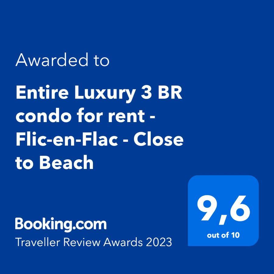 Entire Luxury 3 Bedroom Condo For Rent - Flic-En-Flac - Close To Beach Extérieur photo